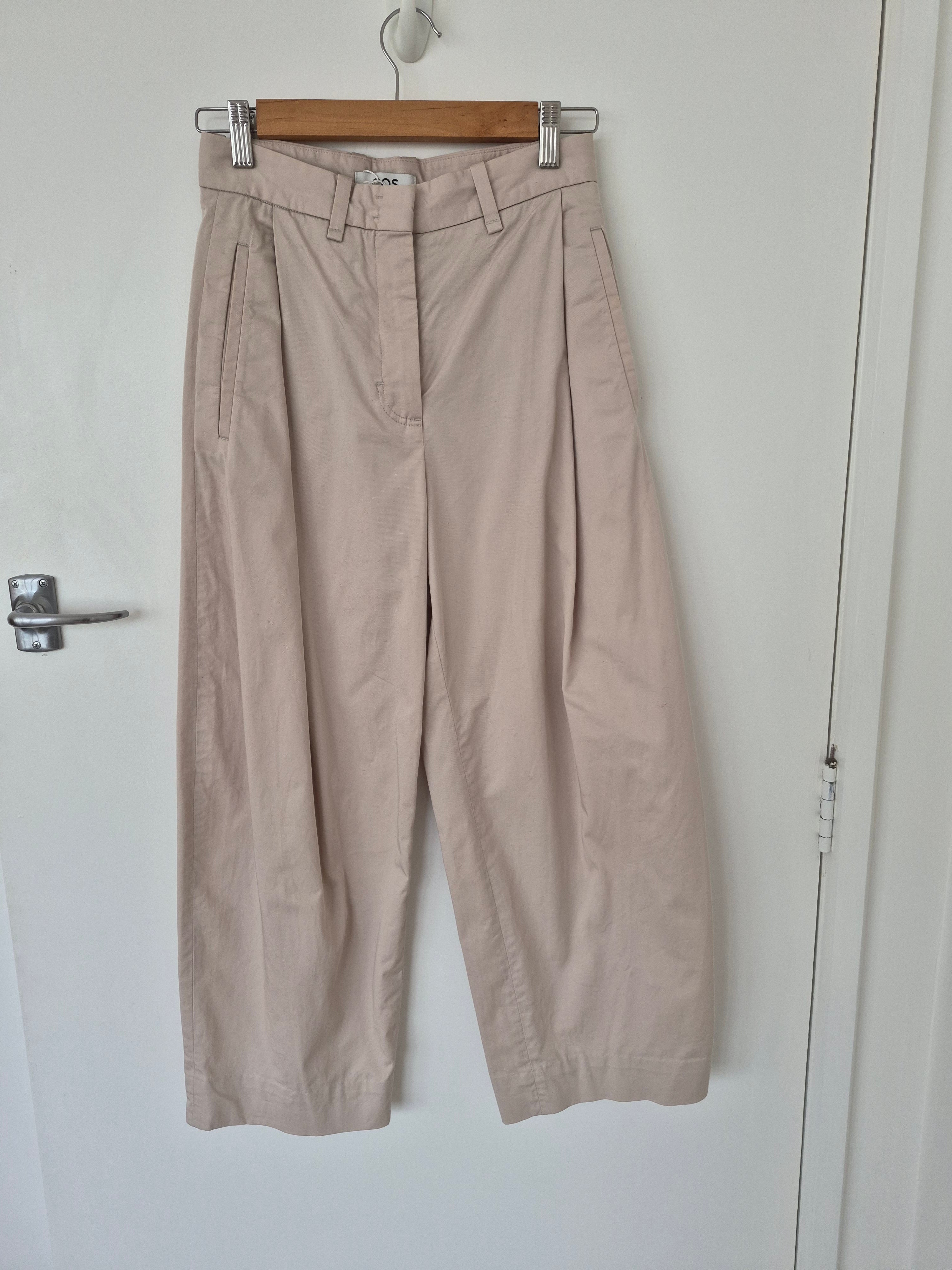 Cos Cotton Pants | Size 4/Eu 32