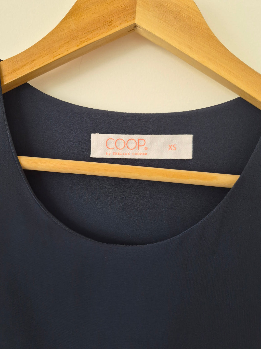 Coop Long Sleeved Top in Navy | Size XS