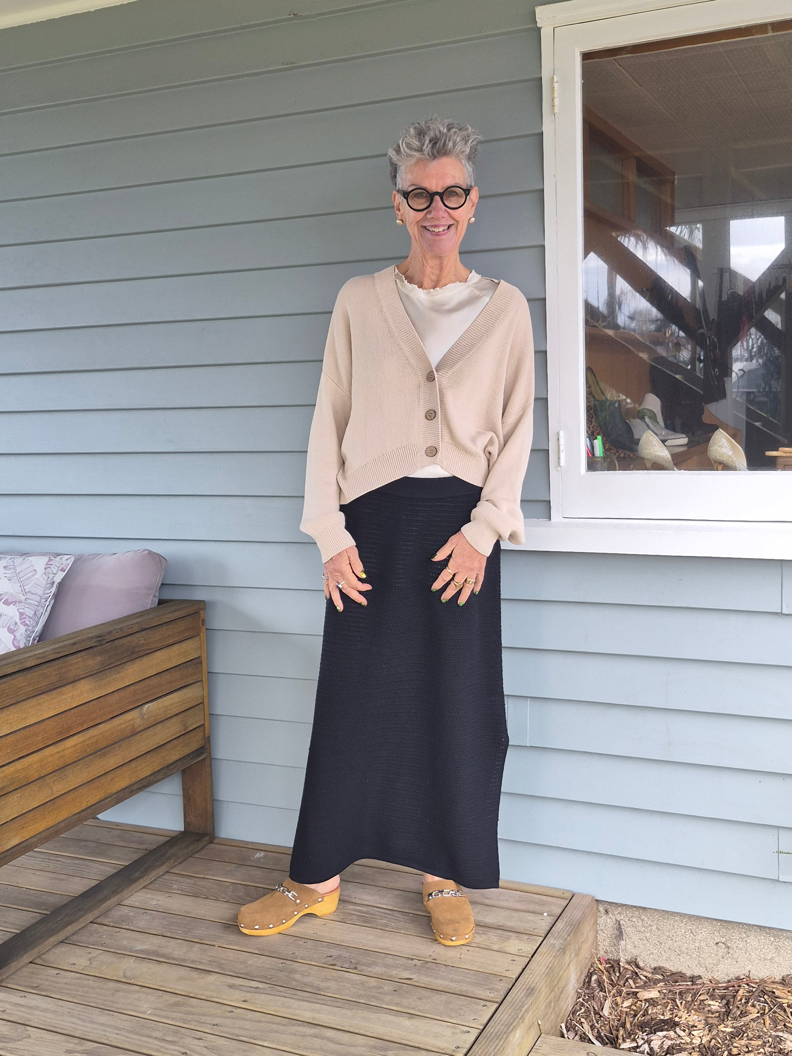 Assembly Label Knit Skirt | Size 14