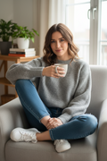 Seed Wool Blend Jumper | Size S/M
