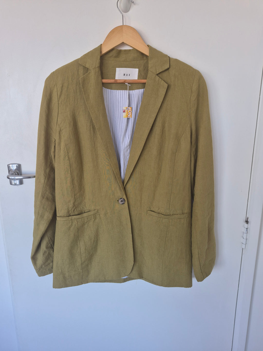 Max Linen Blazer | Size 10