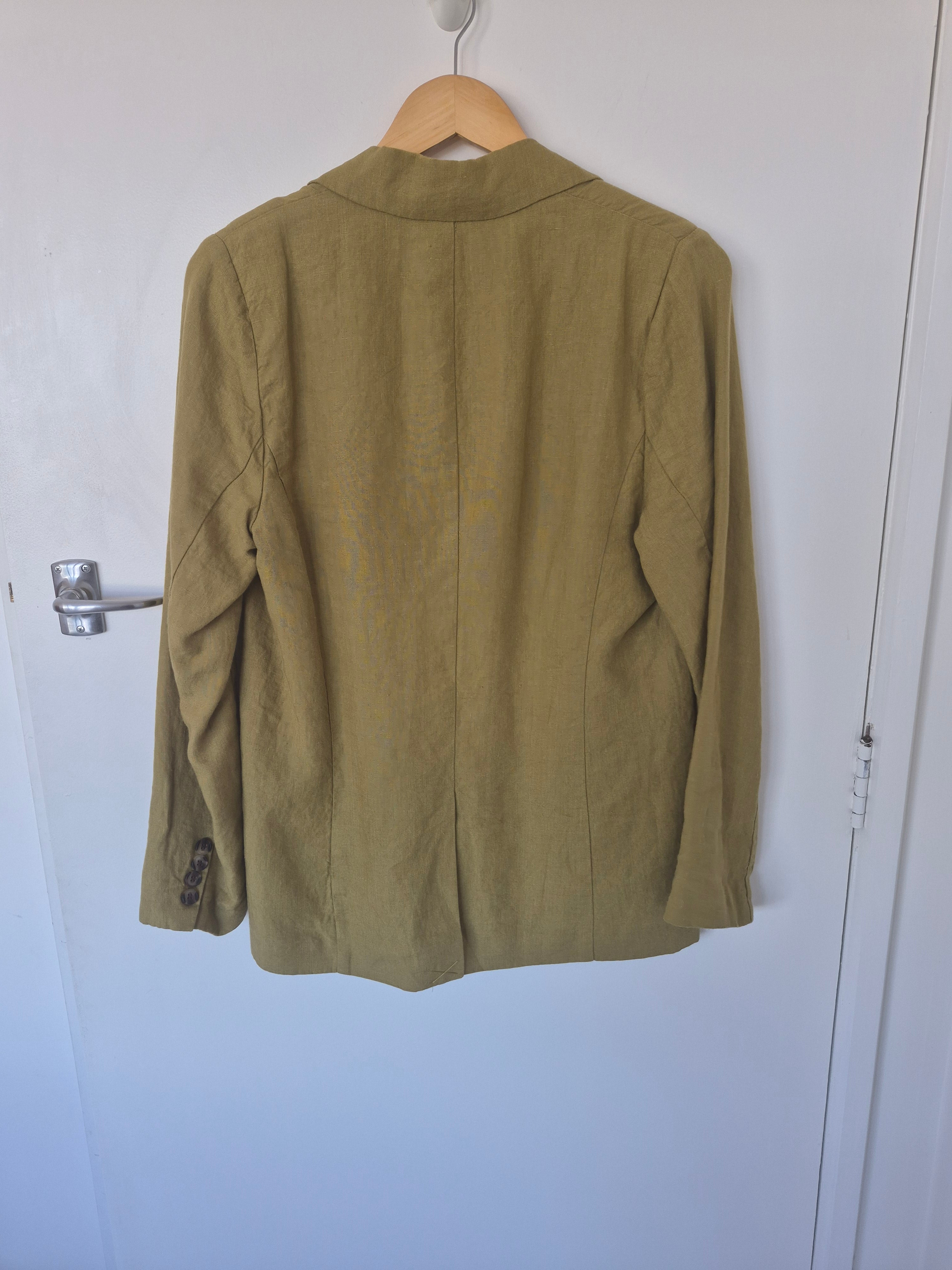 Max Linen Blazer | Size 10