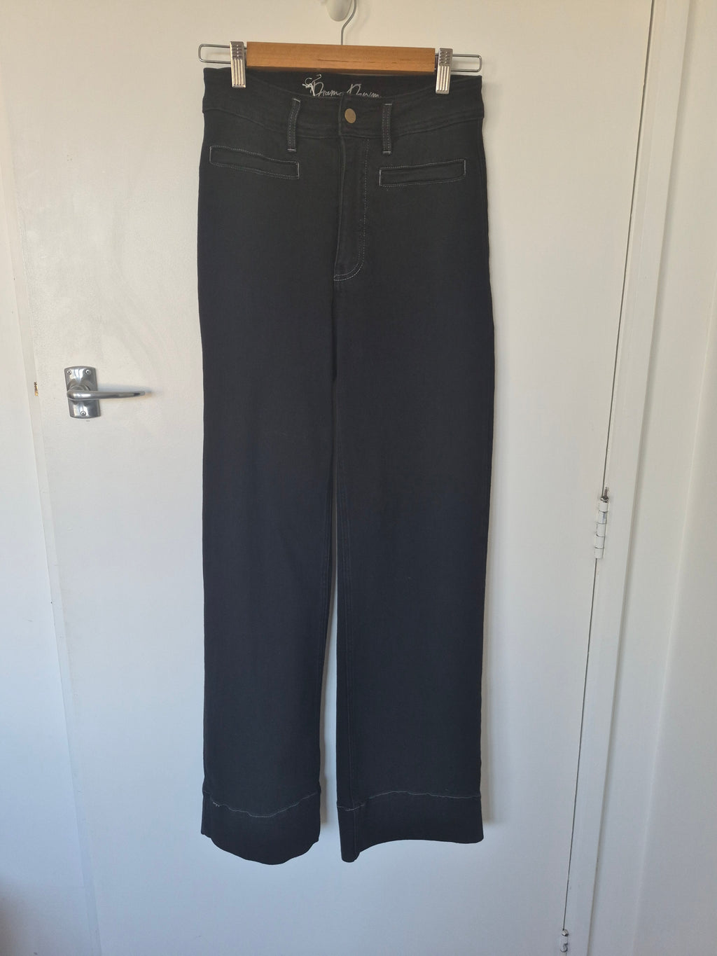 Drama Denim Black Jeans | Size 10