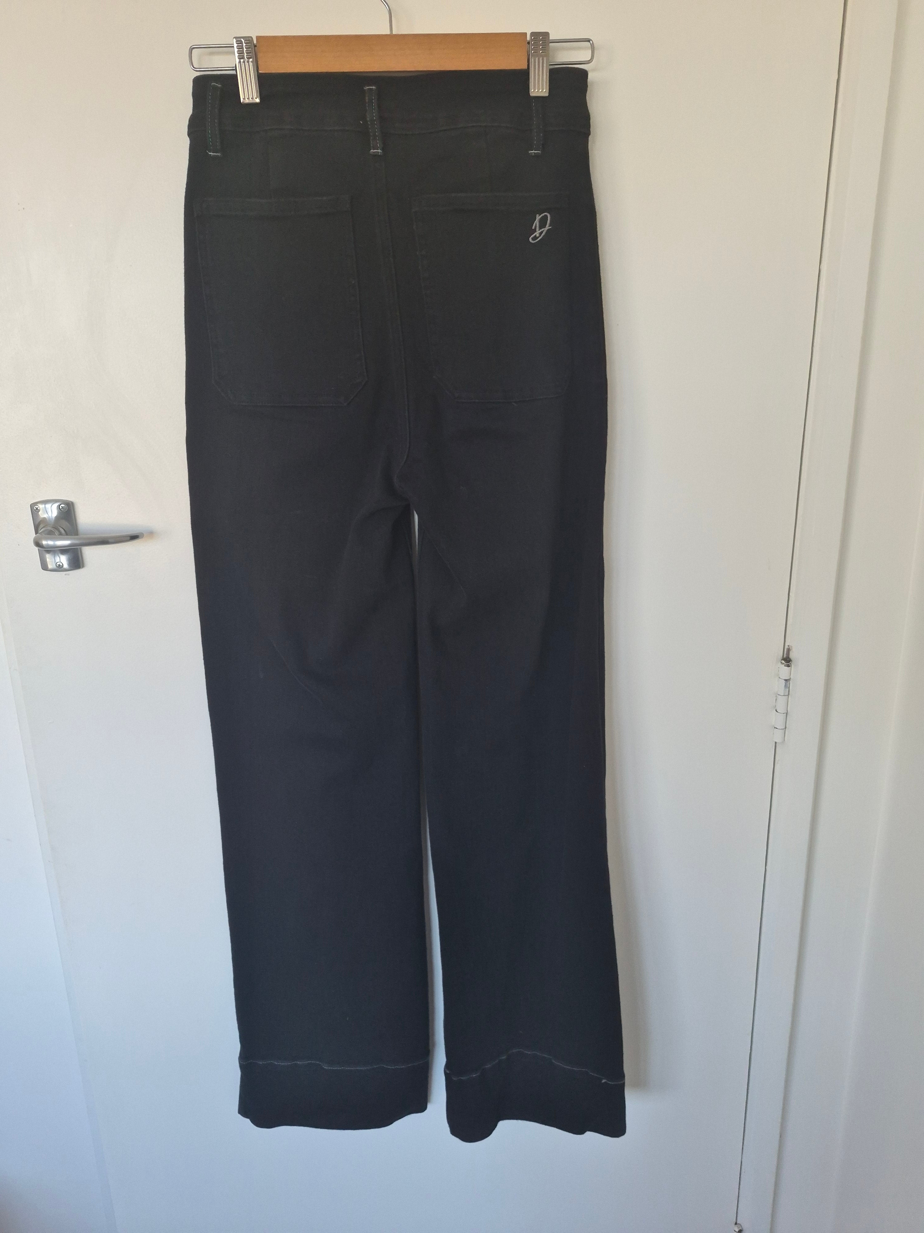 Drama Denim Black Jeans | Size 10