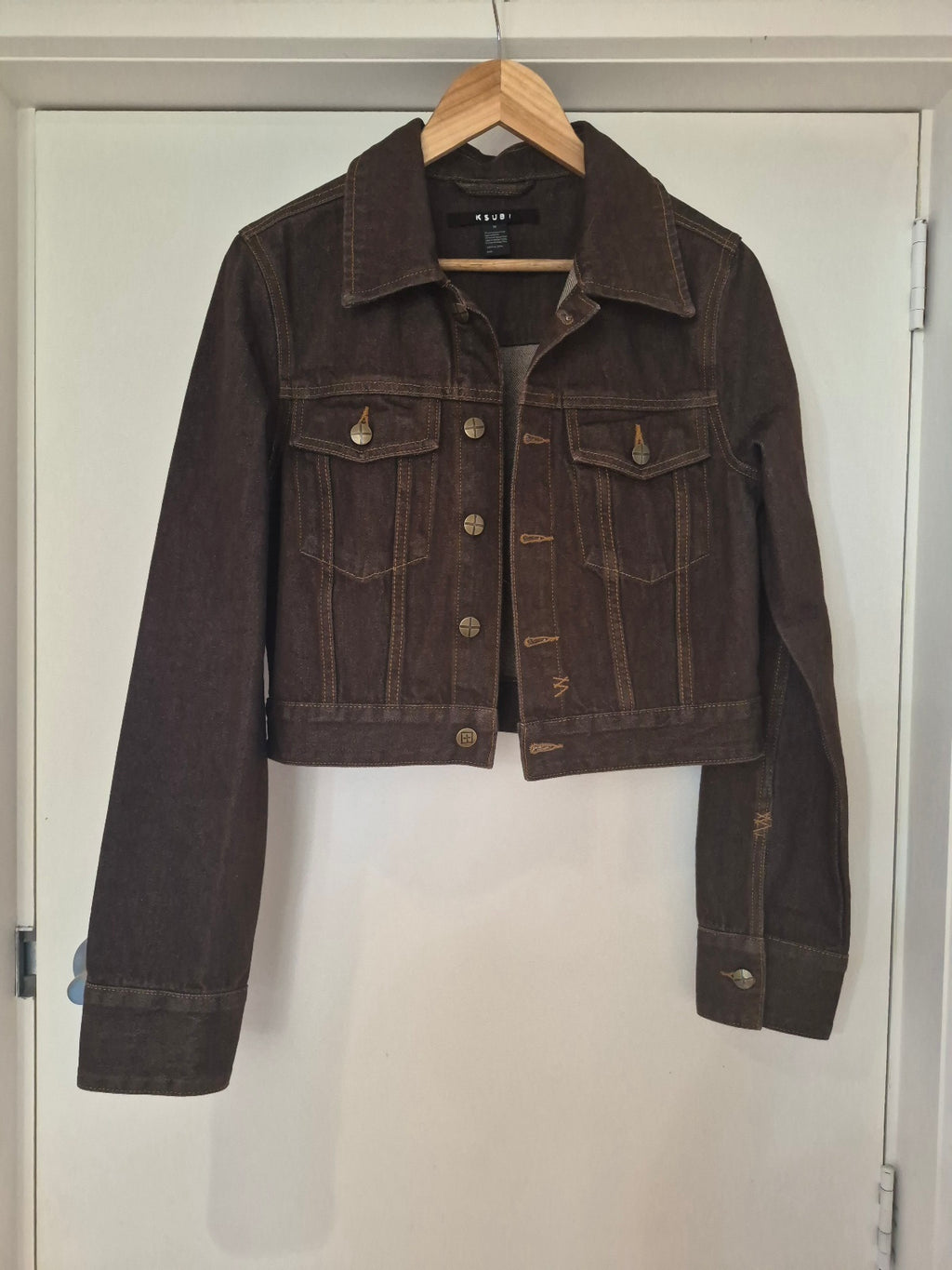 Ksubi Brown Denim Jacket | Size S