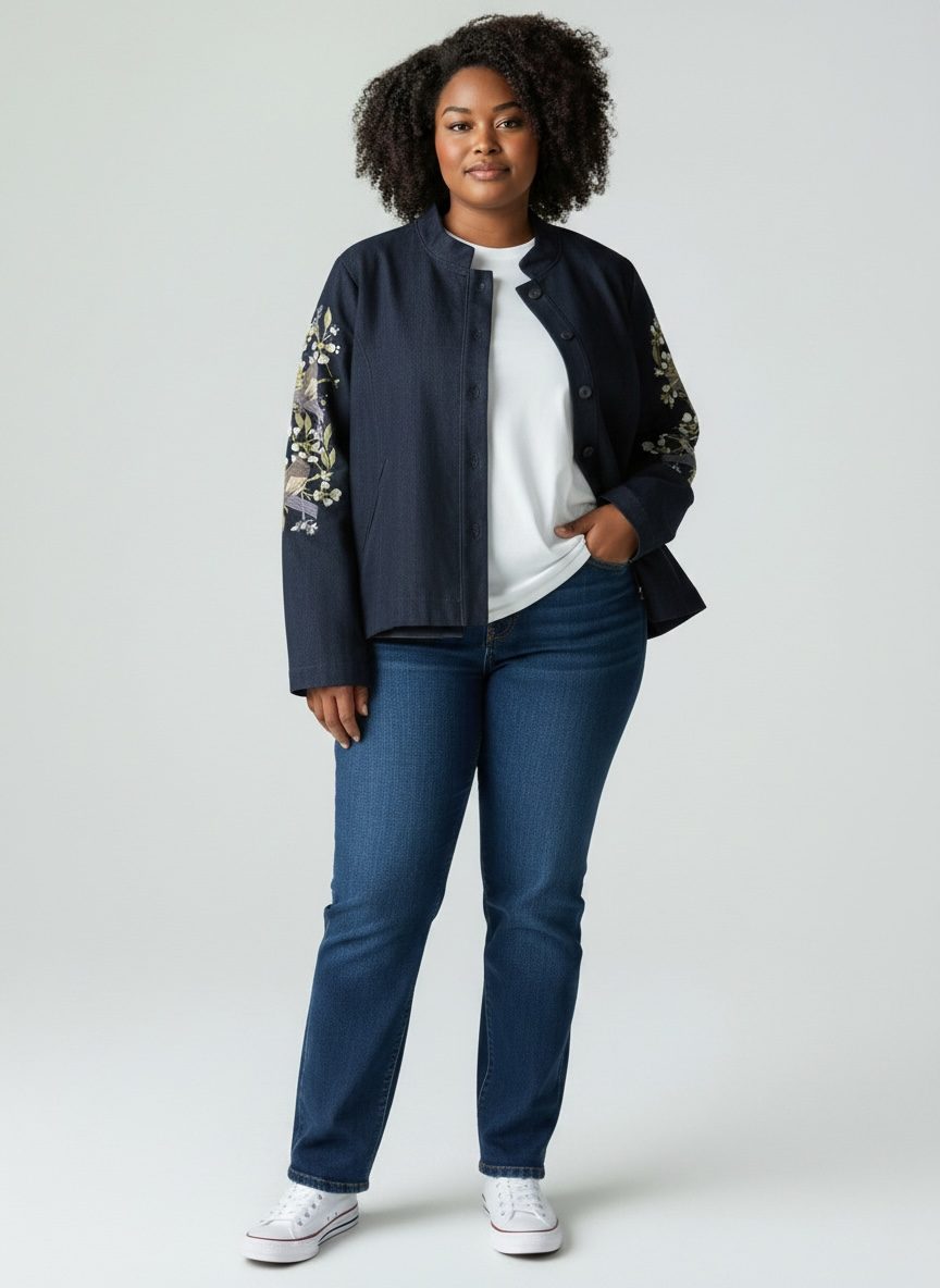 Megan Salmon Jacket | Size 18