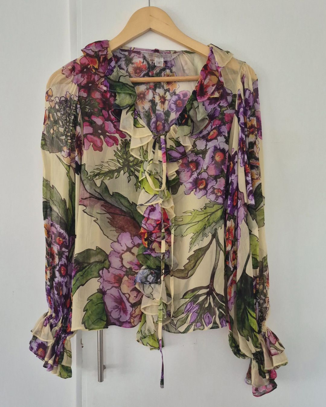 Trelise Cooper Ruffle My Love Blouse | Sz 8