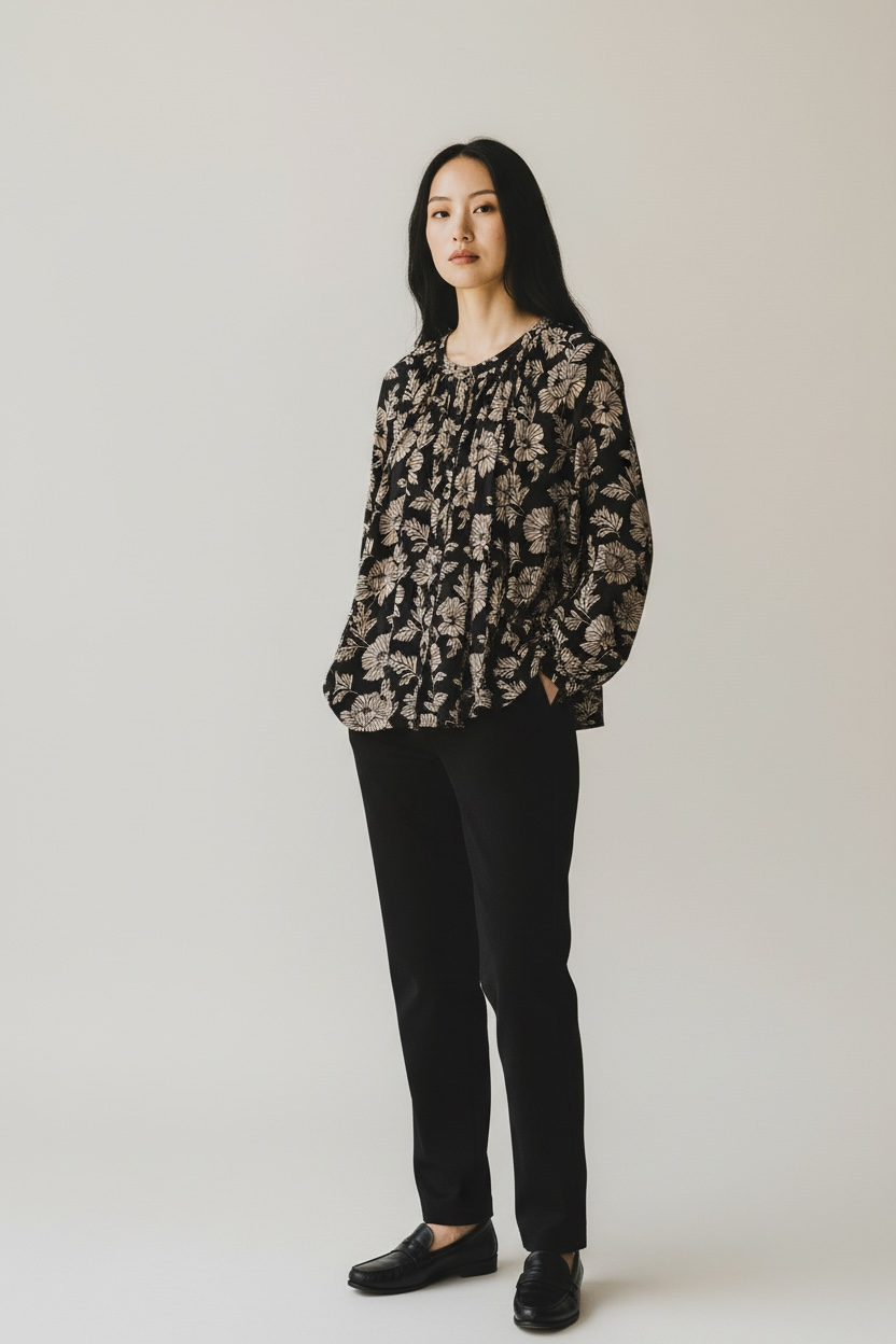 Blak Luxe Floral Top | Size 10