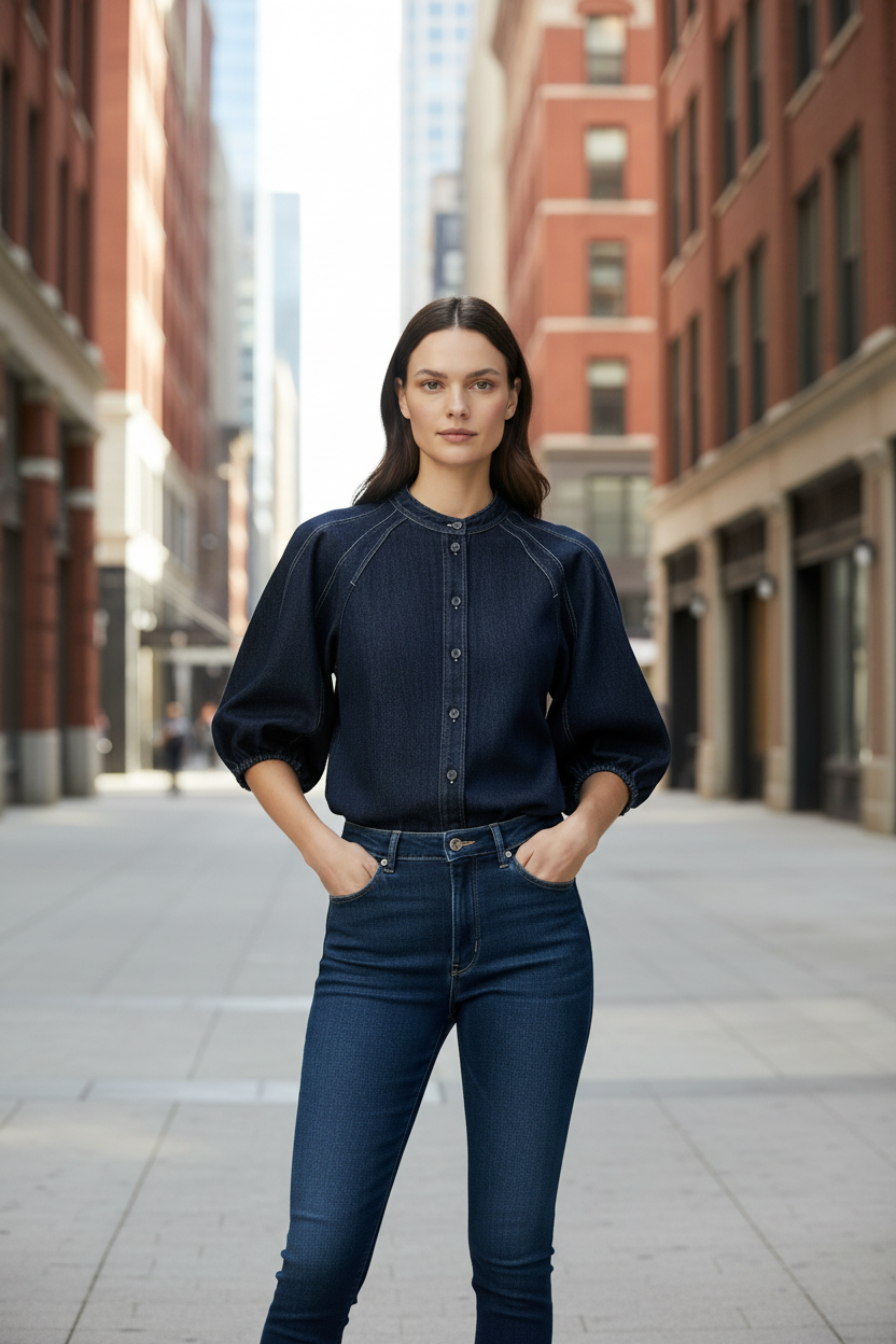Briarwood Denim Shirt | Size XS/S