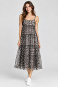 Cooper Leopard Print Mesh Dress | Size S