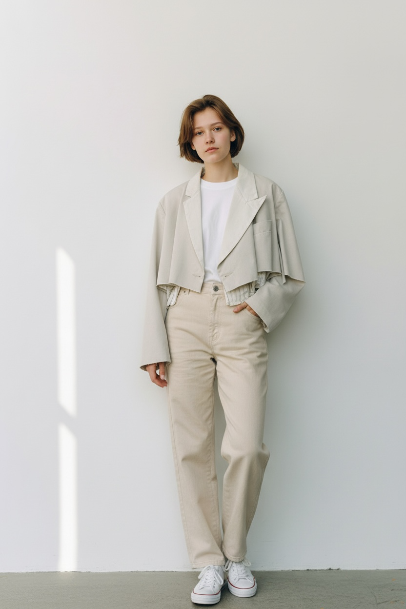 Nomd Cropped Jacket | Size Small