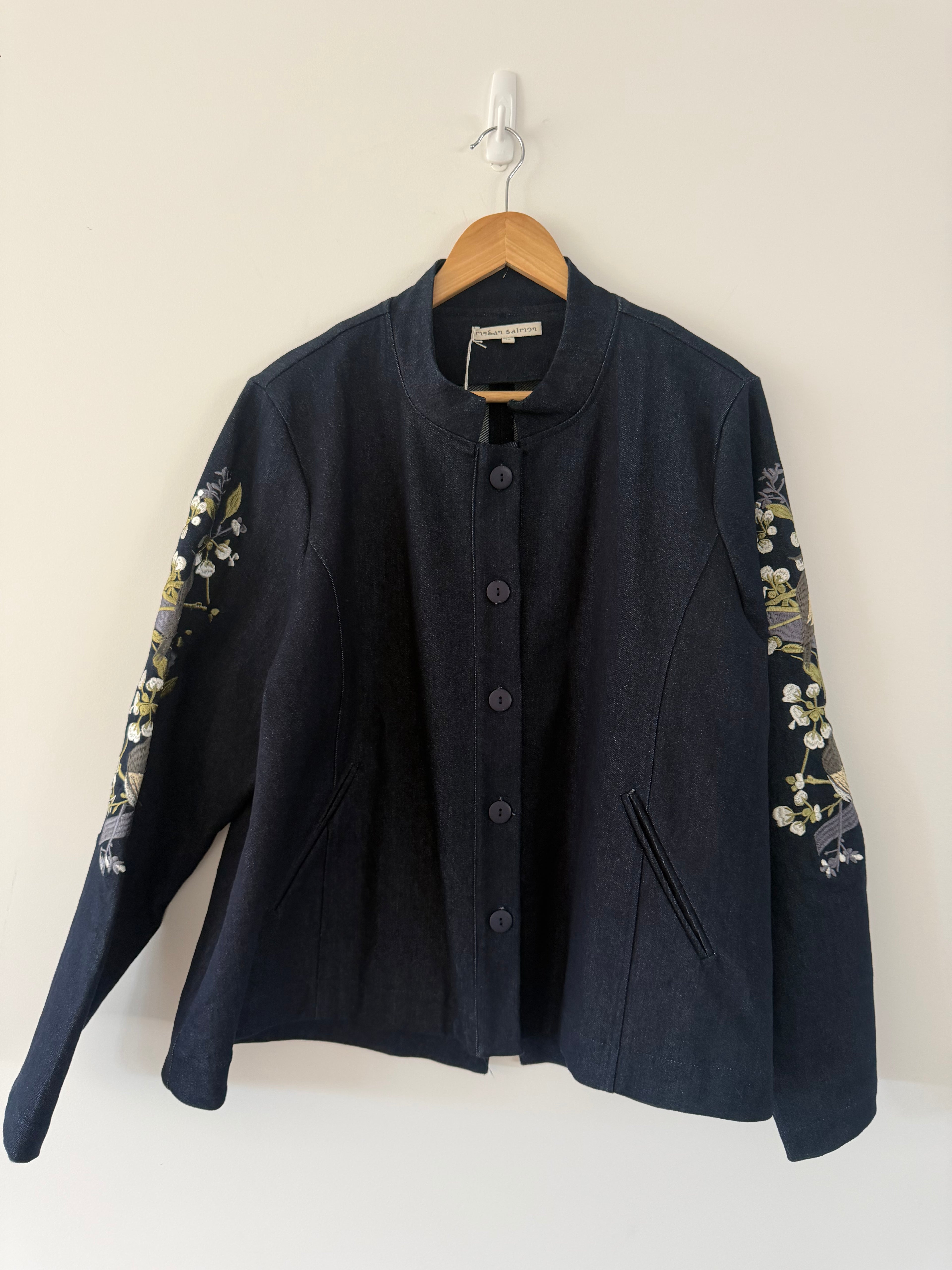 Megan Salmon Jacket | Size 18