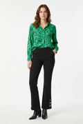 Frank Lyman High Rise Black Pants | Size M