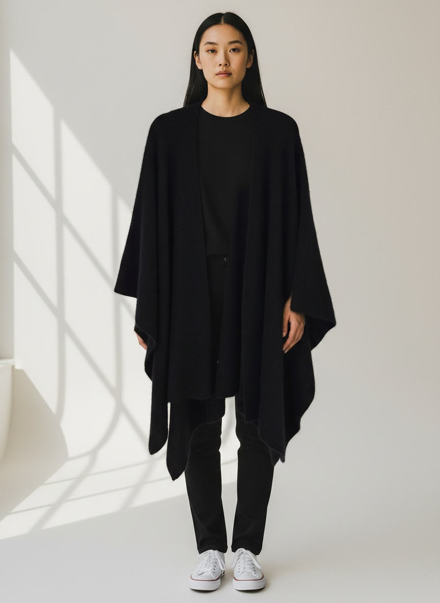 Zinity Possum Merino Cape | One Size