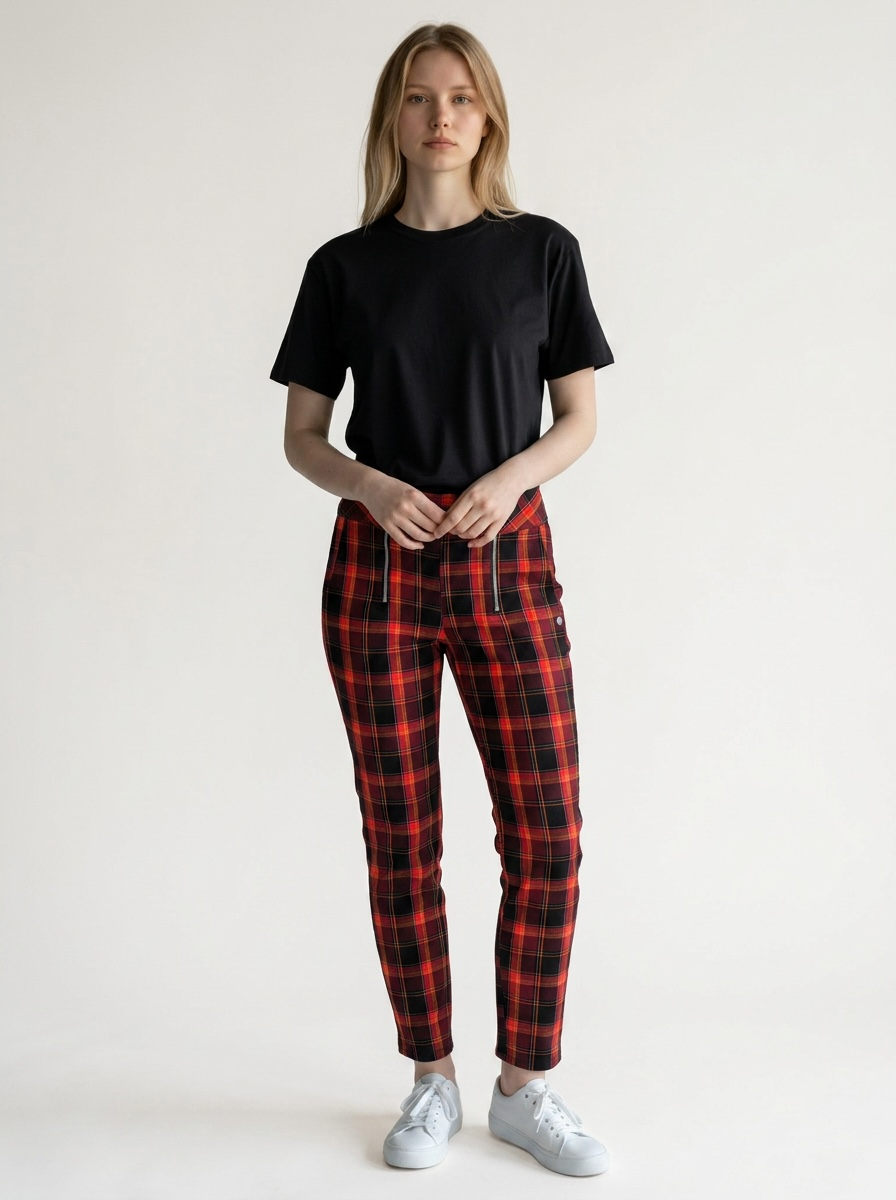 Scotch & Soda Gingham Pants | Size 27/S