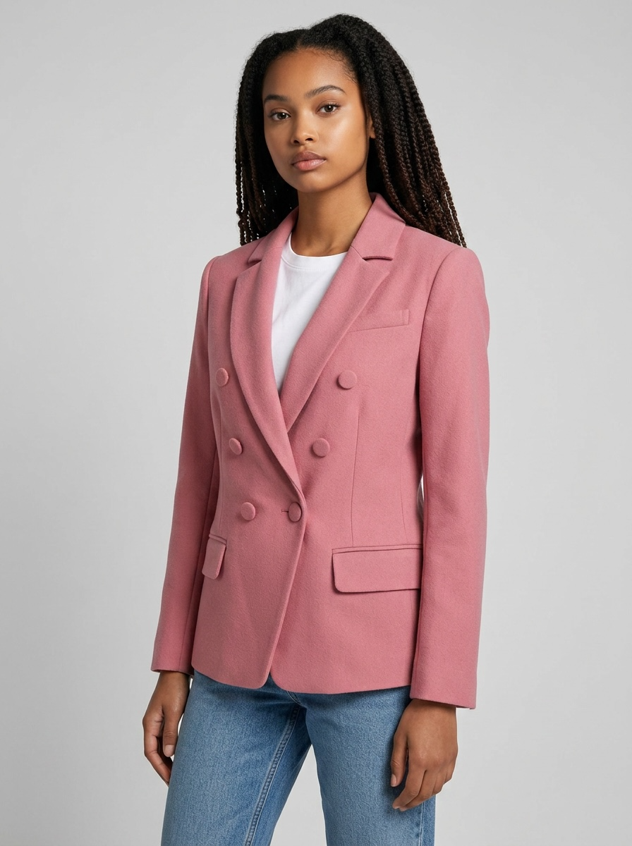 Luxe Deluxe pink blazer | Size 8
