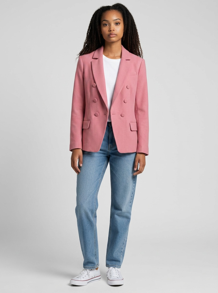 Luxe Deluxe pink blazer | Size 8