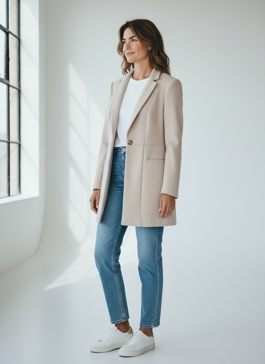 Country Road Wool Coat | Size 8