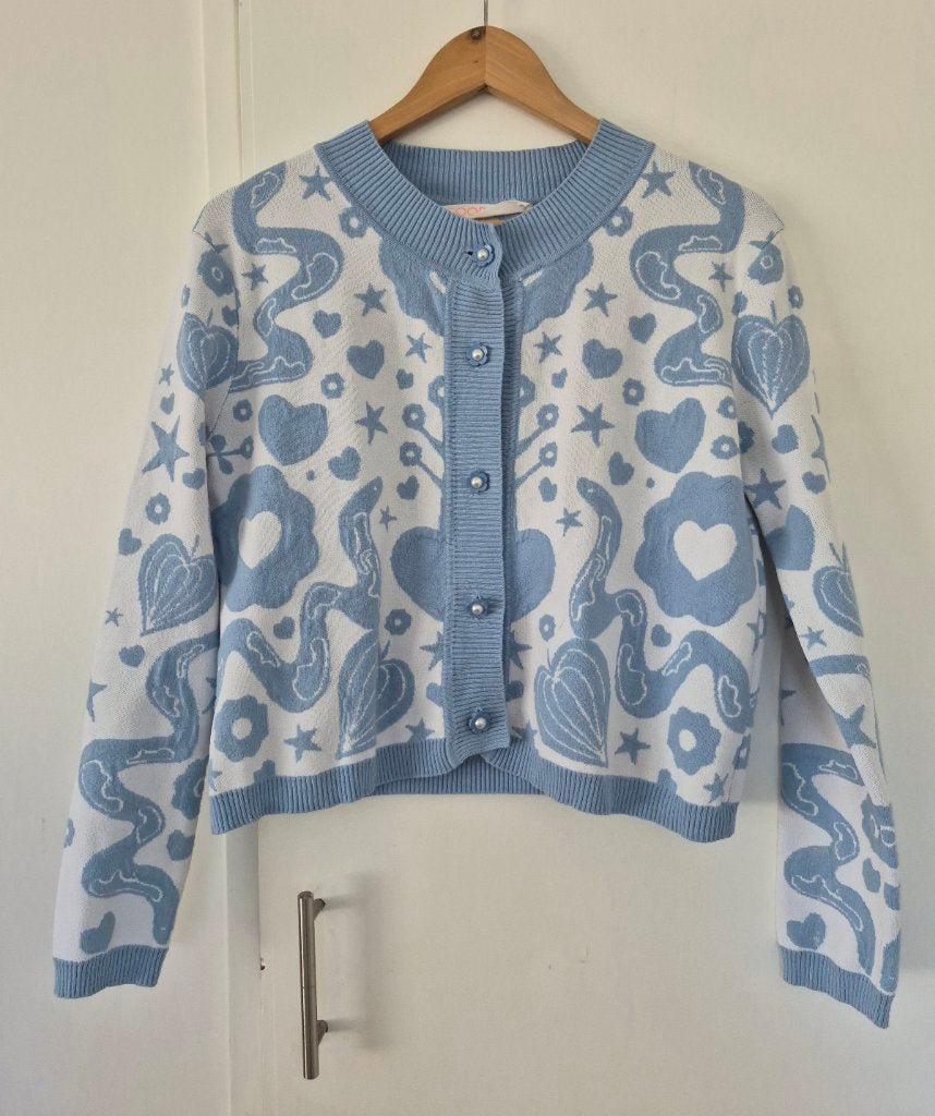 Coop Unicorn Maze Cardi Luck Twin Set | Size XS/S
