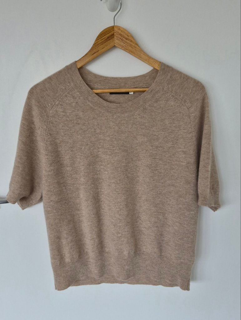 Bassike Uniform Wool/Cashmere Top | Size 3