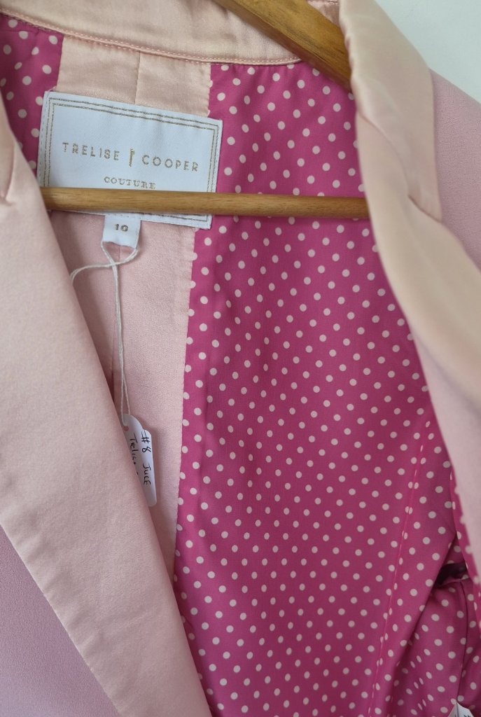 Trelise Cooper Couture Pink Jacket | Size 10