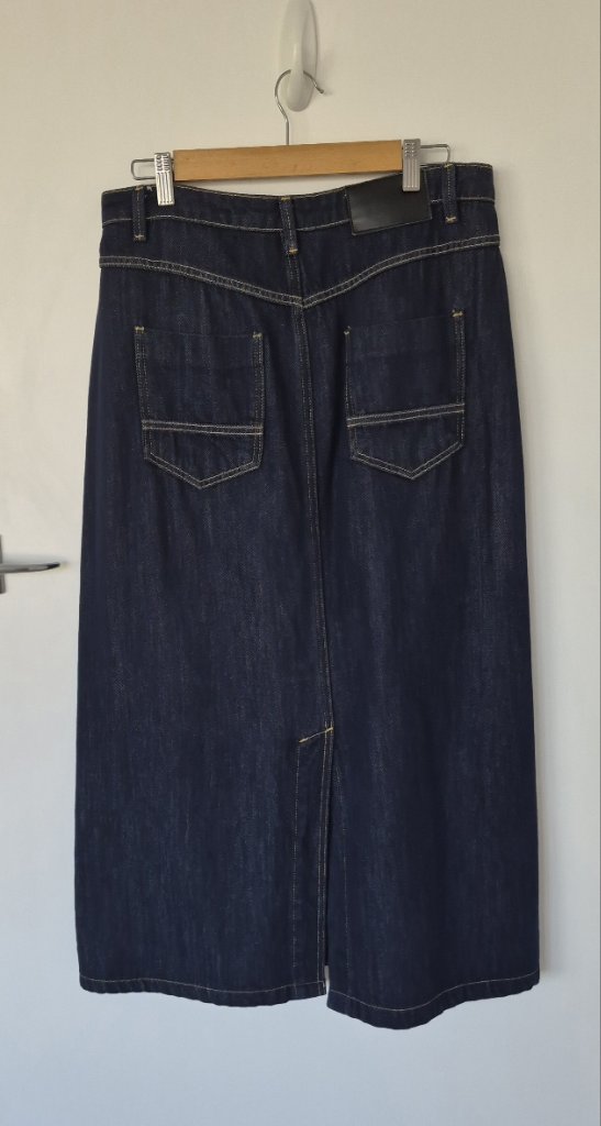 Moochi Midi Denim Skirt | Size M/12