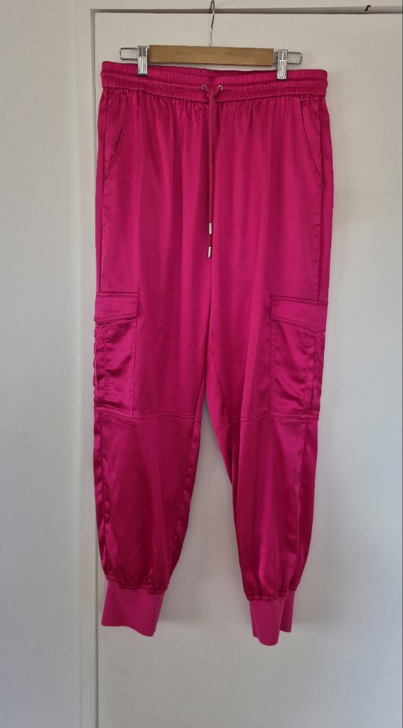 Cooper Pink 'It's A Casual Thing' Trousers | Size M