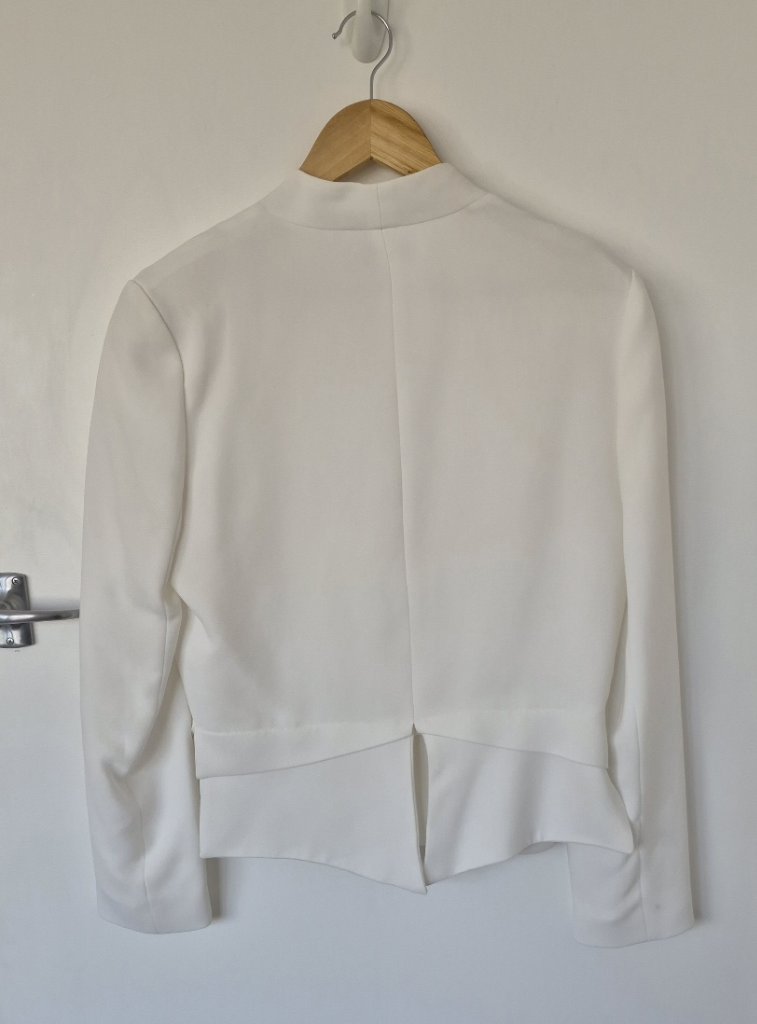 Carla Zampatti Vintage White Jacket | Size 10