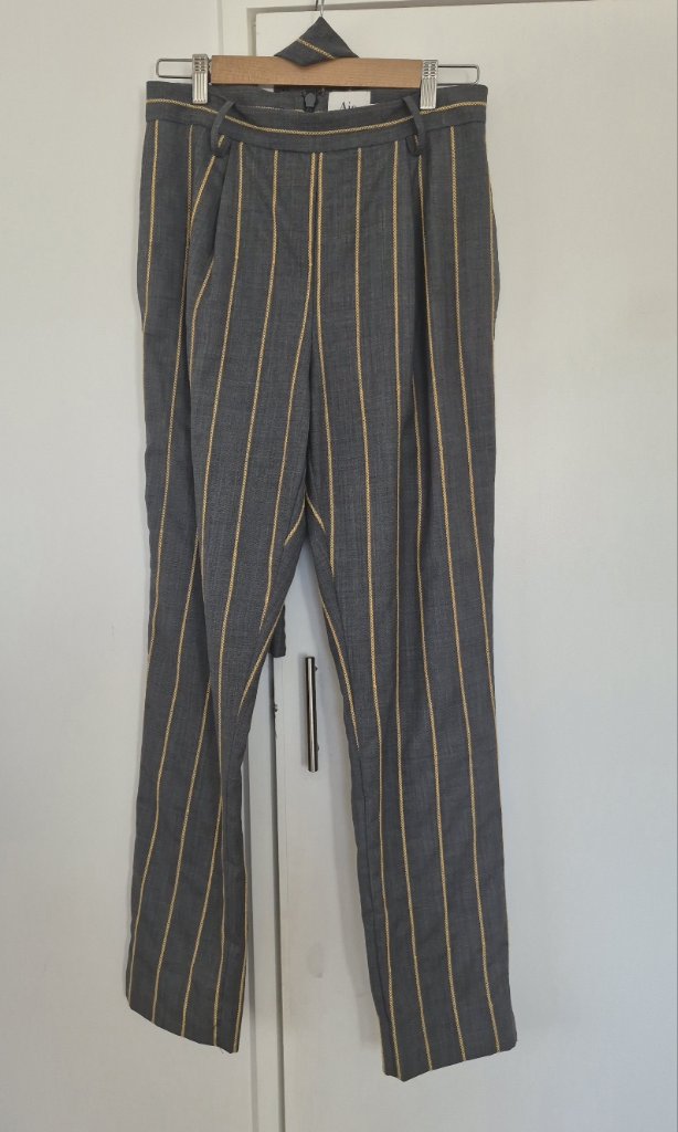 Aje Striped Pants | Size 10/12