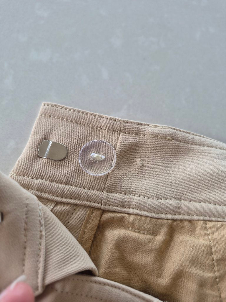 By Johnny. Camel Pants | Size 8