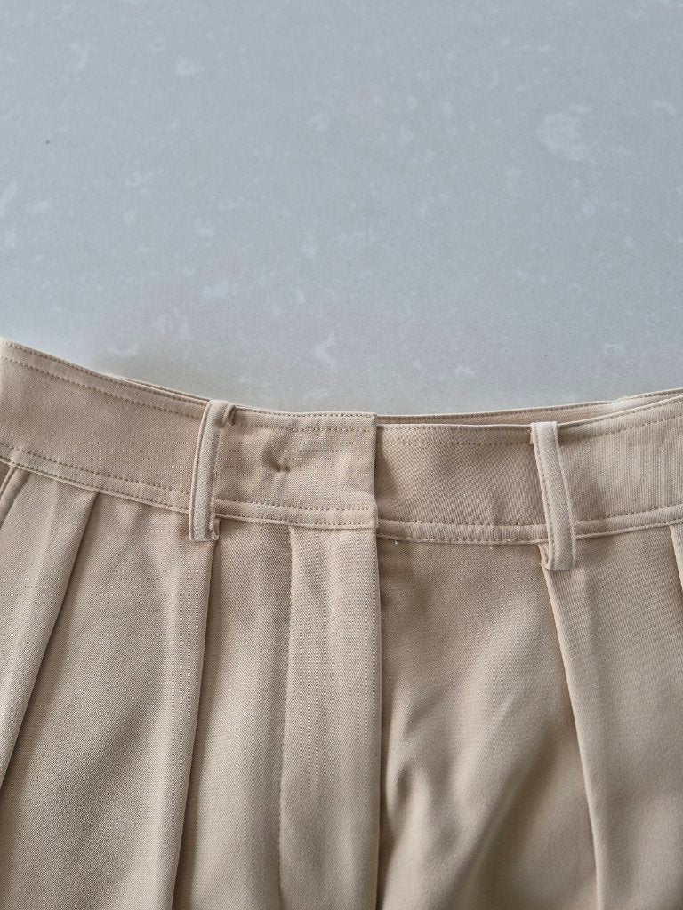 By Johnny. Camel Pants | Size 8