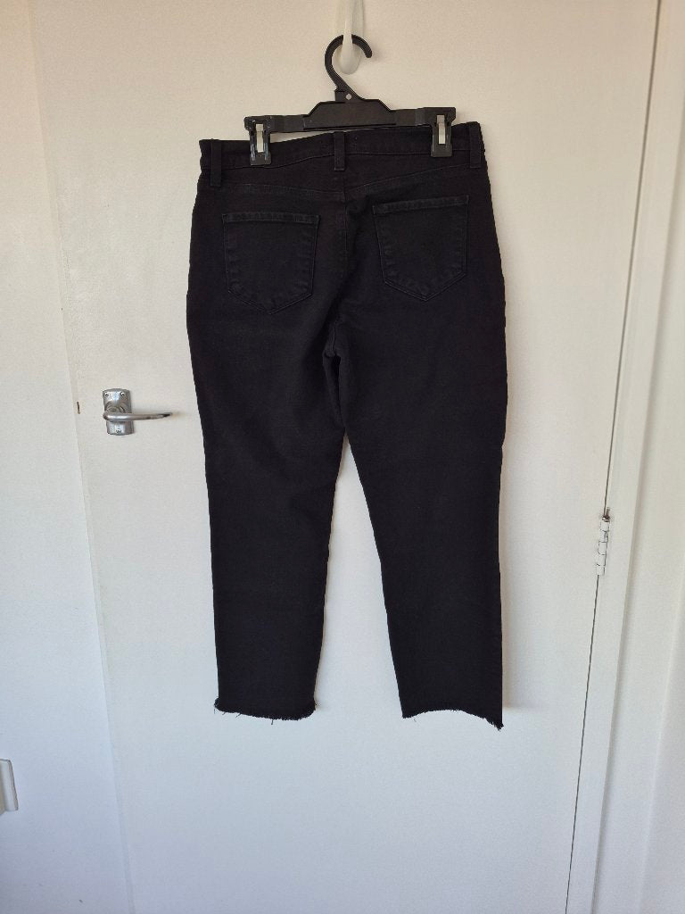 L'agence Black Cut Off Jeans | Size 27