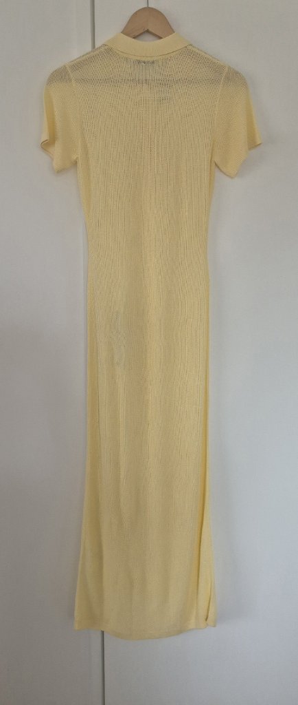 Venroy Yellow Maxi Dress | Size M