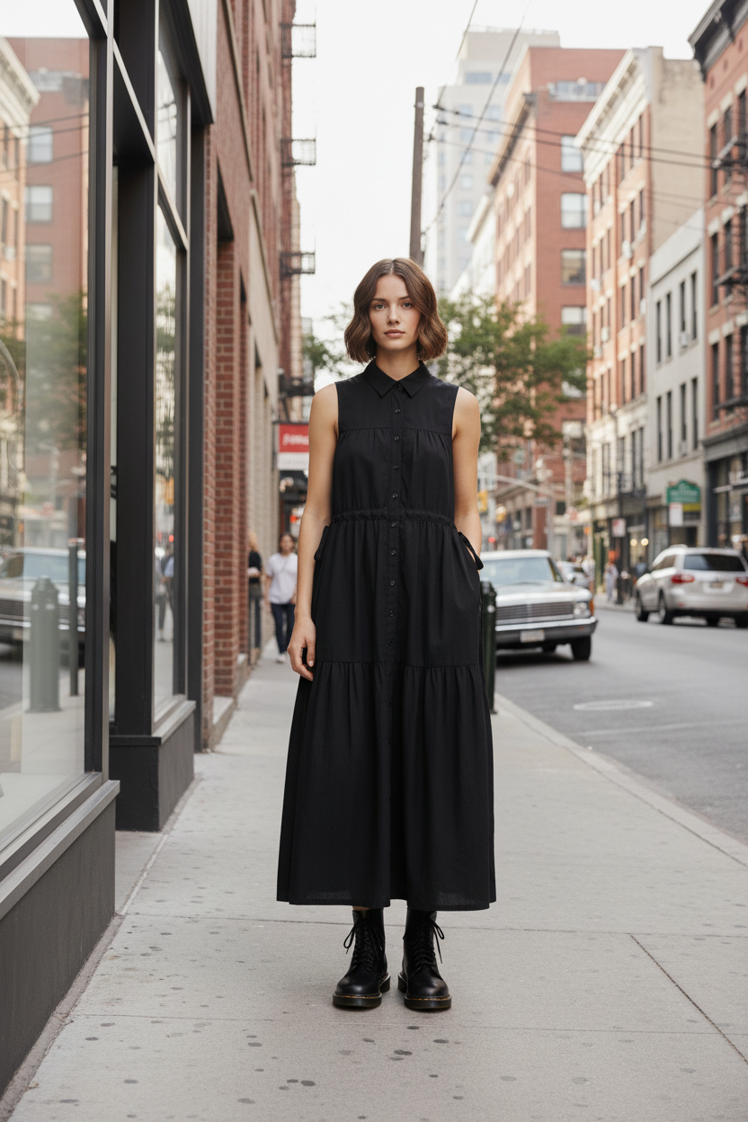 Blak Luxe Black Maxi Dress | Size 6