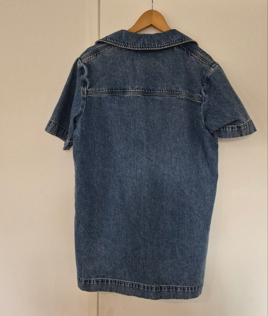 Assembly Label Denim Mini Dress | Size 8