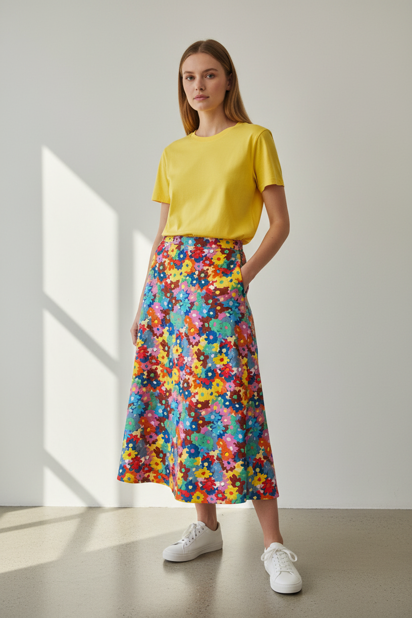 Gorman Floral Skirt | Size 12