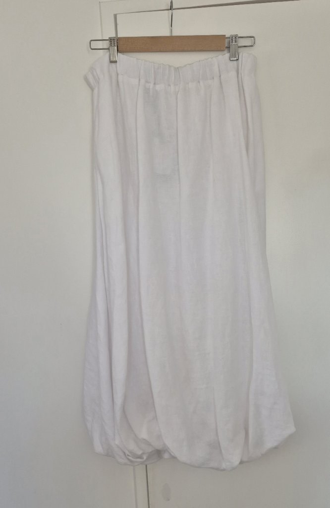 Lounge By Repertoire Rumba Linen Bubble Skirt | Size 14