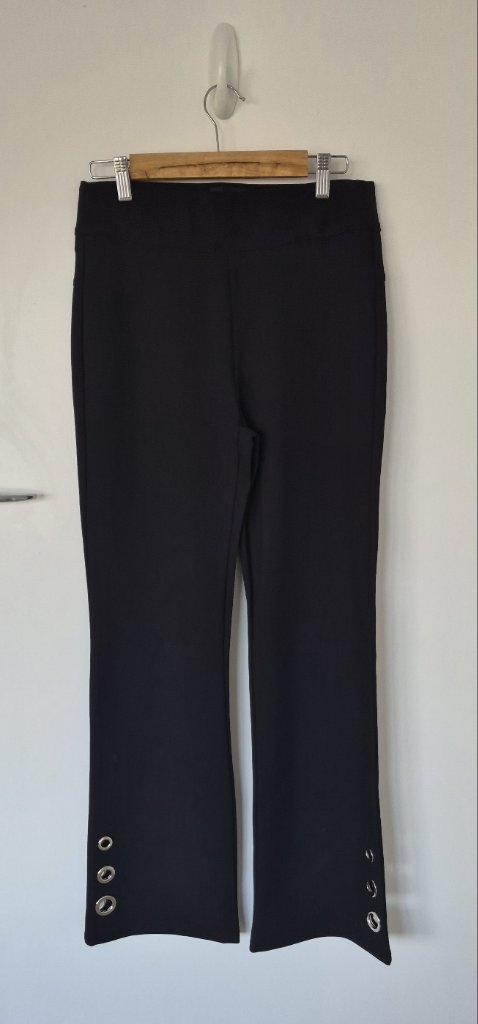 Frank Lyman High Rise Black Pants | Size M