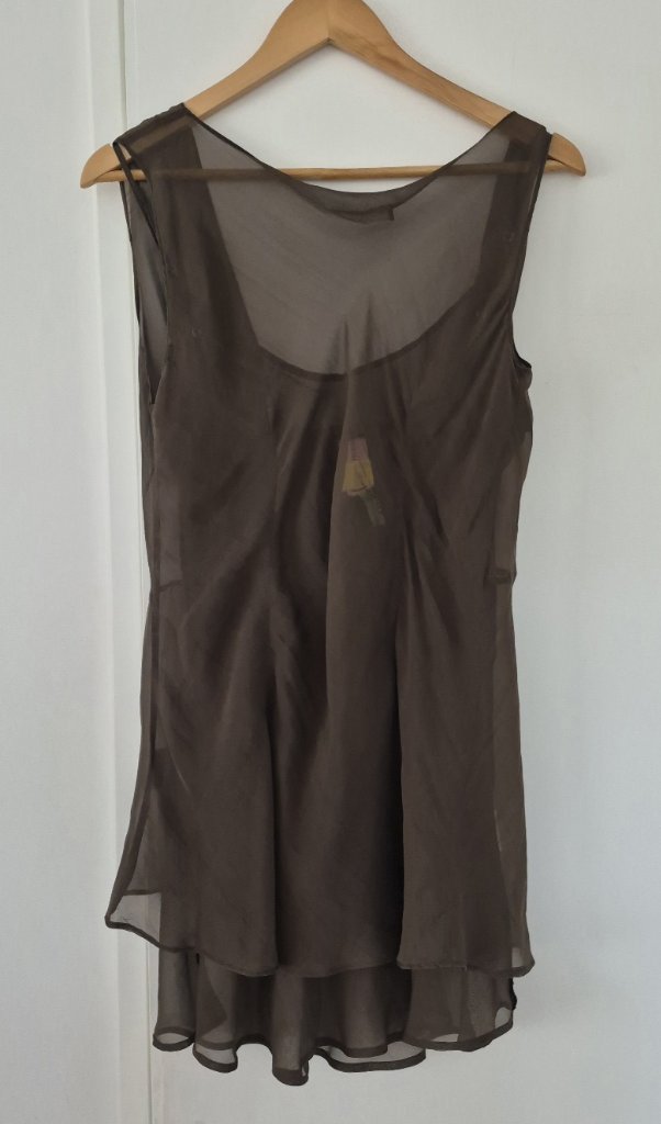 Ashley Fogel Silk Top | Size 12