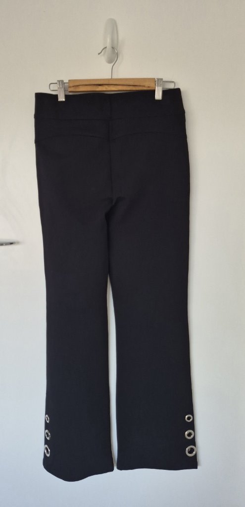 Frank Lyman High Rise Black Pants | Size M