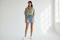 Juliette Hogan Cotton Shirt | Size 12