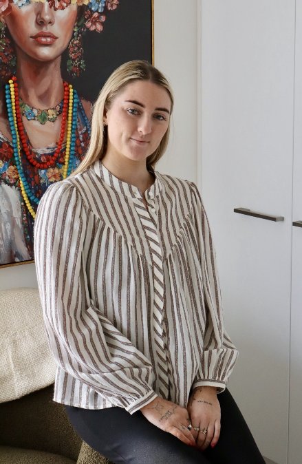 Lili Sidonio Cotton Shirt | Size XS/S