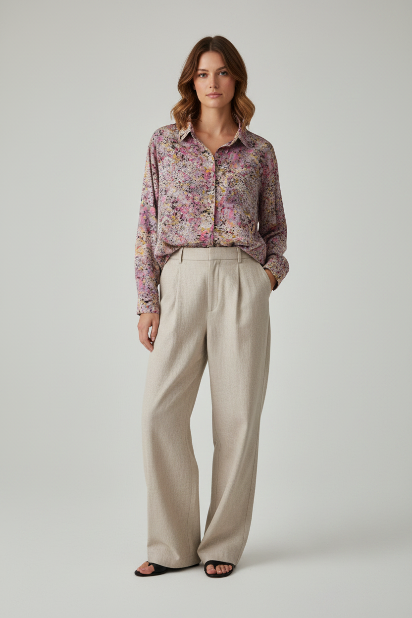 Juliette Hogan Floral Shirt | Size 12