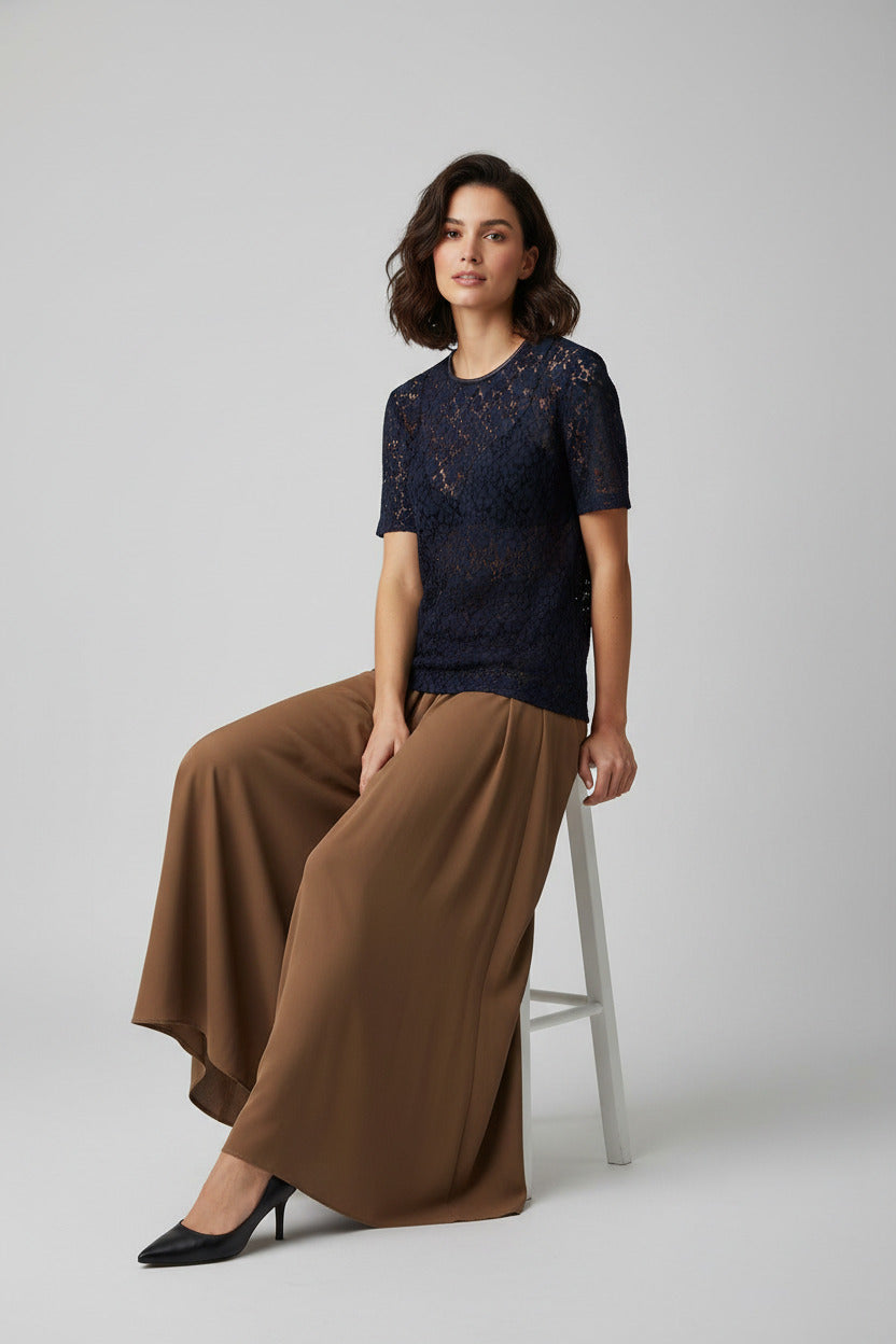 Juliette Hogan Lace Top | Size 8