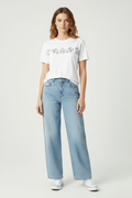 Juliette Hogan Straight Leg Jeans | Size 12