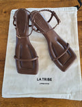 La Tribe New Brown Kitten Heels | Size 39