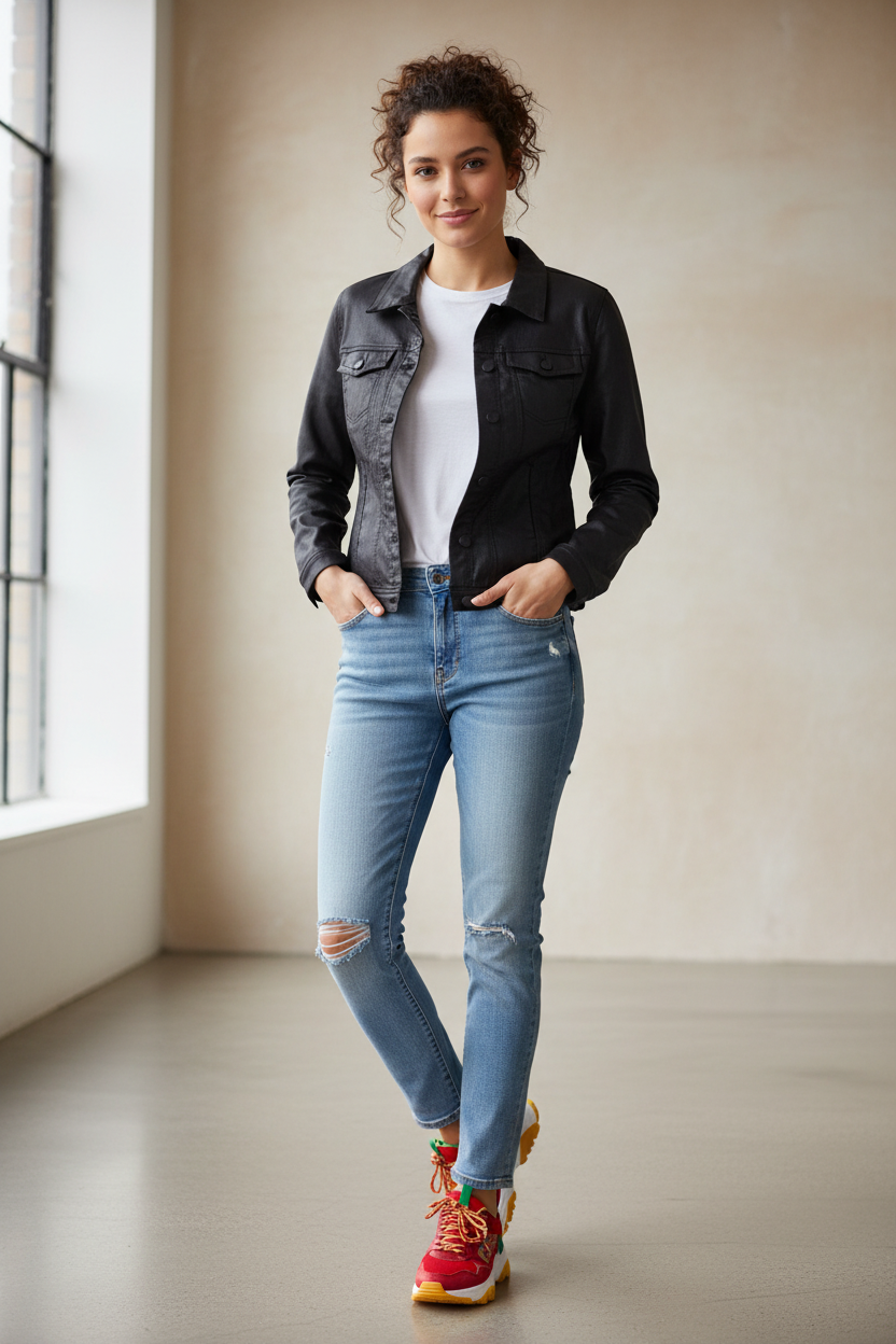 NYDJ Jacket Sz M/S