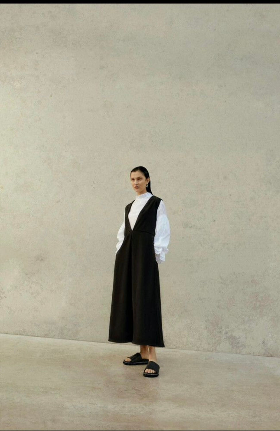 Moochi Black Jett Maxi Dress | Sz 6
