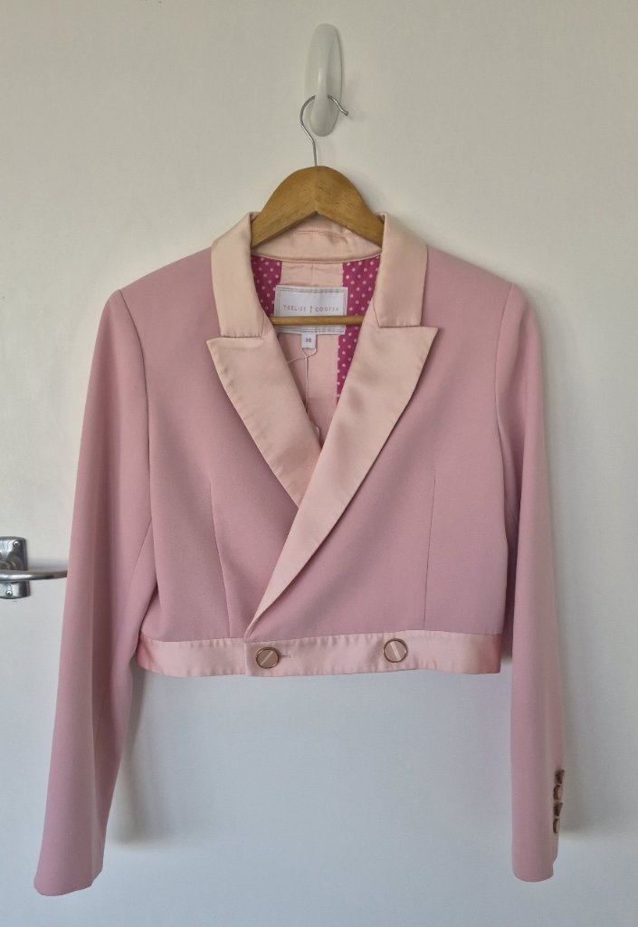 Trelise Cooper Couture Pink Jacket | Size 10