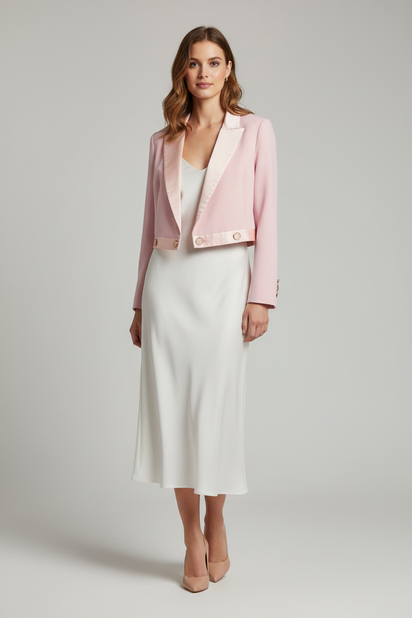 Trelise Cooper Couture Pink Jacket | Size 10